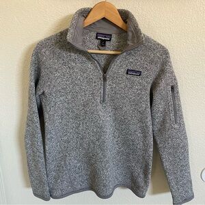Patagonia Half zip grey Sweater